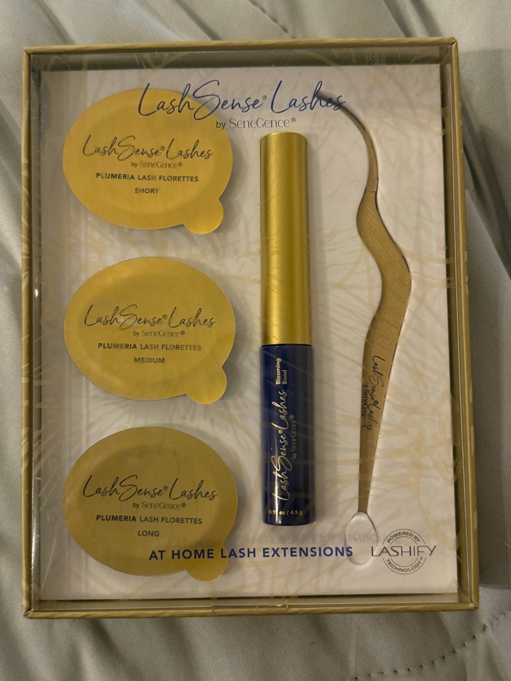 SeneGence LashSense Lashes Plumeria Bloom Box